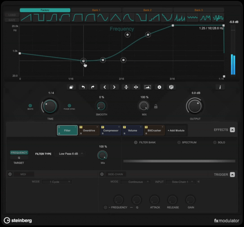 Cubase 小贴士：FX Modulator 调制效果器为音轨注入活力