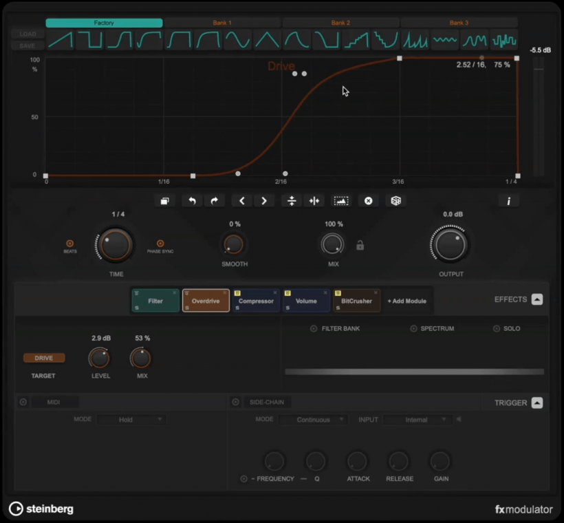 Cubase 小贴士：FX Modulator 调制效果器为音轨注入活力