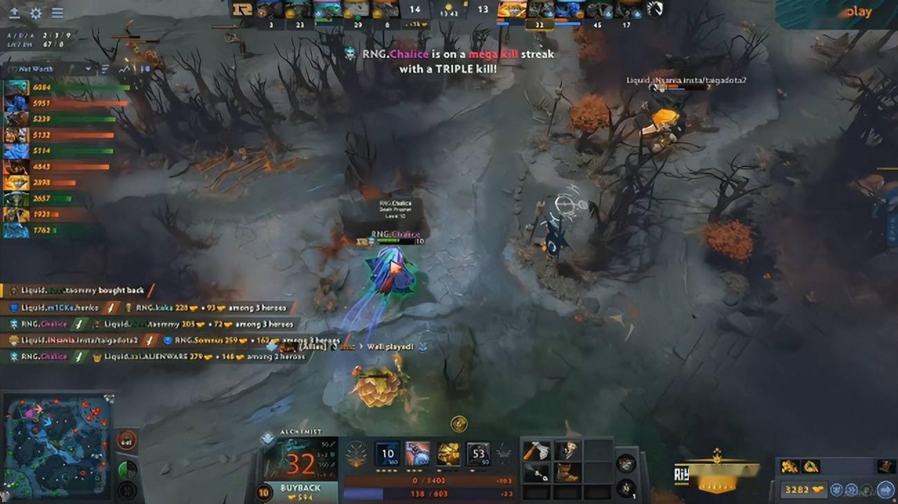 DOTA2利雅得大师赛小组赛：kaka尽力<strong></p>
<p>Liquid</strong>了RNG艰难战平Liquid