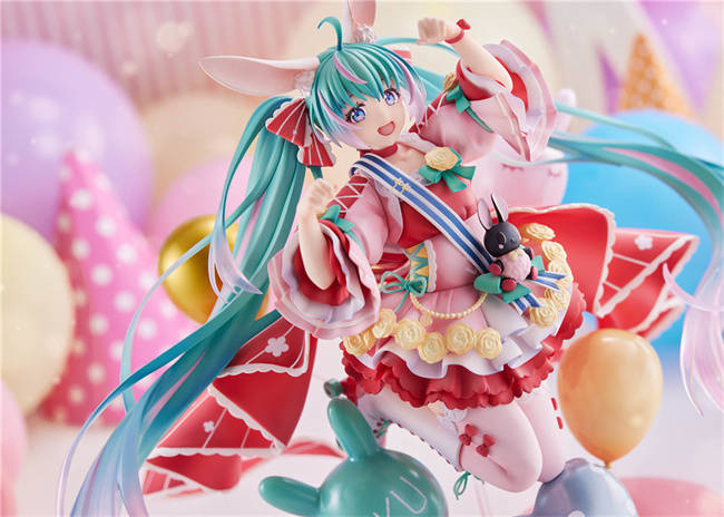 潮趣：初音未来 生日会2021 ~兔子娘~1/7手办 十分可爱<strong></p>
<p>兔子币</strong>了