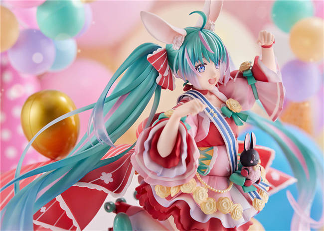 潮趣：初音未来 生日会2021 ~兔子娘~1/7手办 十分可爱<strong></p>
<p>兔子币</strong>了