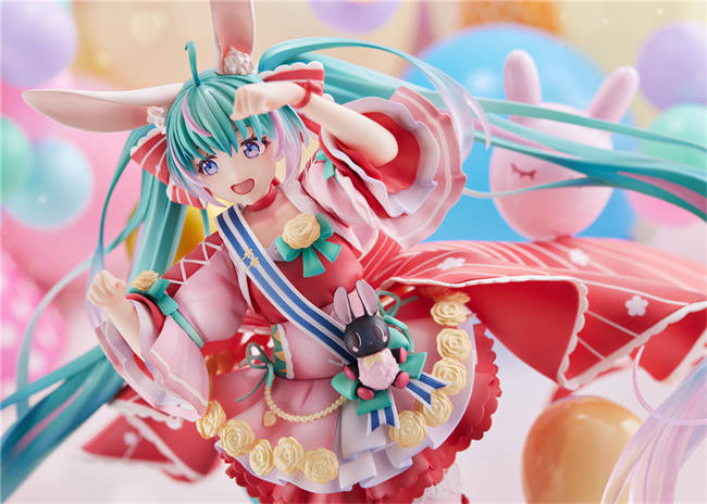 潮趣：初音未来 生日会2021 ~兔子娘~1/7手办 十分可爱<strong></p>
<p>兔子币</strong>了