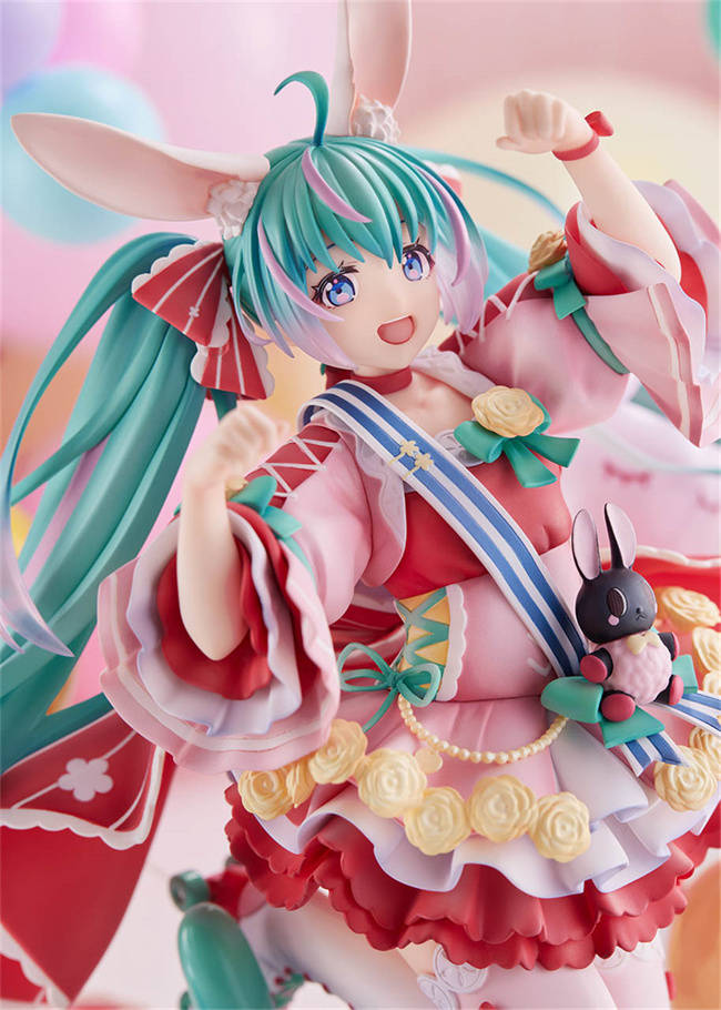 潮趣：初音未来 生日会2021 ~兔子娘~1/7手办 十分可爱<strong></p>
<p>兔子币</strong>了