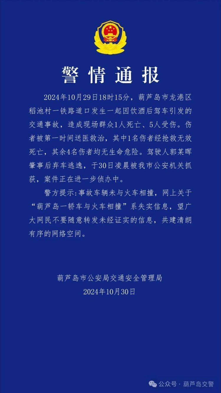 辽宁葫芦岛一铁道口发生事故<strong></p>
<p>炒币书</strong>，“轿车火车相撞”不实