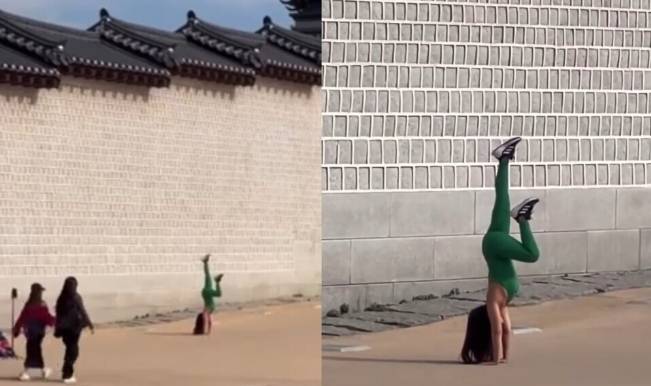韩媒：越南一女子在首尔景福宫穿紧身衣练瑜伽引韩网民不满<strong></p>
<p>kin币行情</strong>，当事人回应