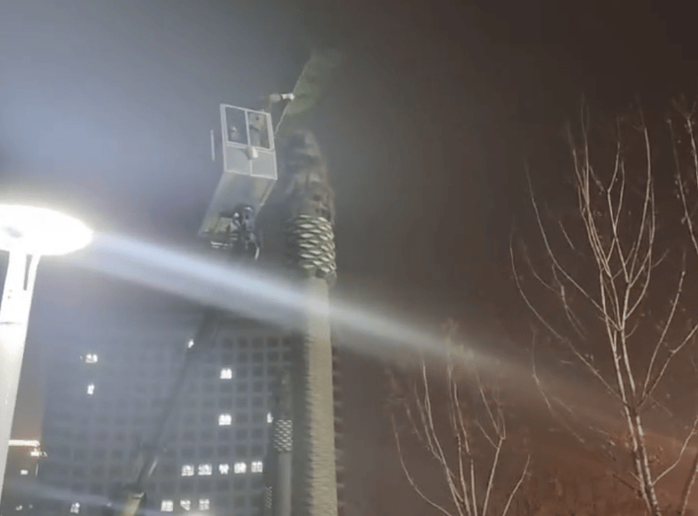 县政府门前广场花1305万建设仿真椰子树、雕塑等<strong></p>
<p>上币精品网</strong>，中央点名通报后，仿真椰子树连夜拆除