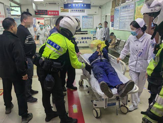 1小时车程仅25分钟赶到！南宁男子手指被割断<strong></p>
<p>扣币</strong>，交警紧急护送就医