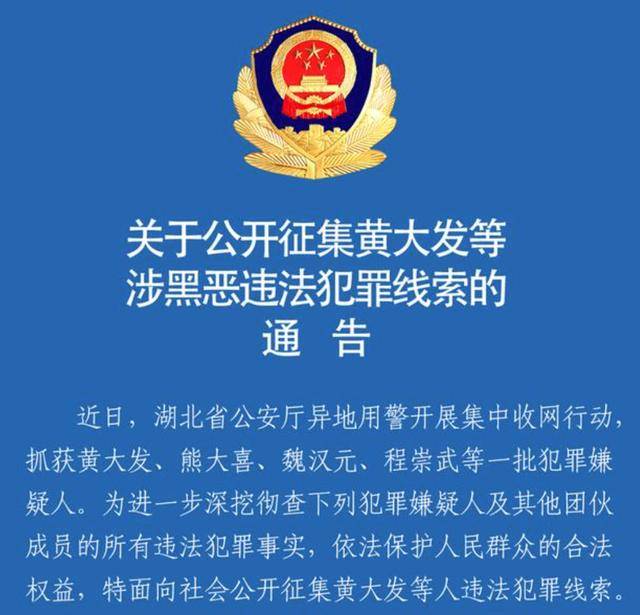 “武汉高启强”涉黑组织<strong></p>
<p>币金网</strong>，被湖北公安机关打掉