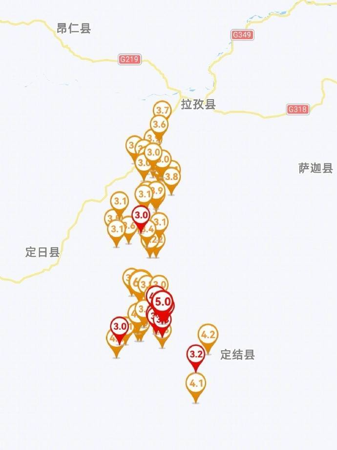 西藏定日6.8级地震已监测到余震3614次<strong></p>
<p>玩币圈</strong>，最大余震5.0级