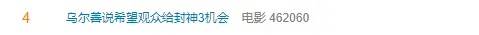 冲上热搜<strong></p>
<p>炒游戏币</strong>！乌尔善说希望观众给《封神3》机会
