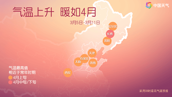 回暖开启<strong></p>
<p>重庆炒币群</strong>！本周末北方进入升温“快车道” 华北等地或暖如常年4月