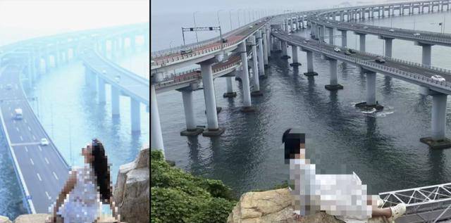 大连一跨海大桥观景台有游客翻栏杆踩空心造景石拍照<strong></p>
<p>太极实业股票</strong>，当地回应