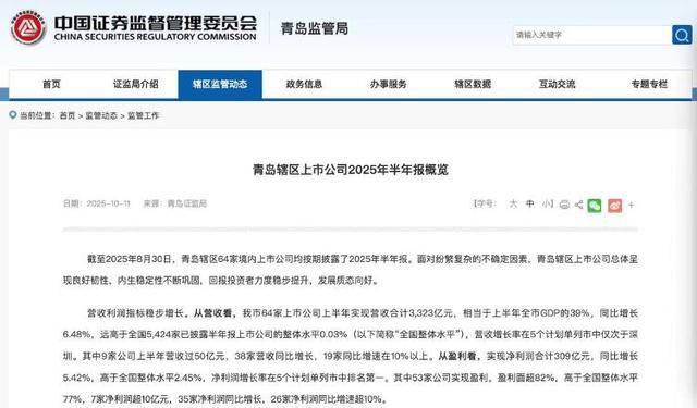 3323亿营收、1065亿海外收入<strong></p>
<p>四方达股票</strong>！青岛上市公司的进击之路