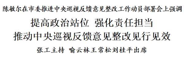 陈敏尔:提高政治站位<strong></p>
<p>两面针股票</strong>,强化责任担当,推动中央巡视反馈意见整改见行见效